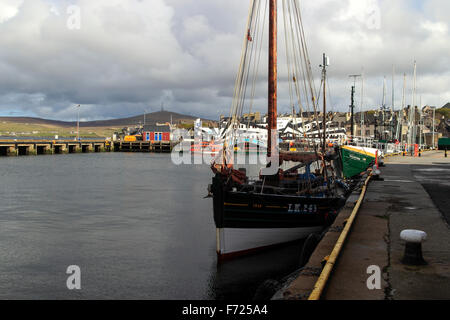 Lerwick Harbour Isole Shetland Scozia UK Foto Stock
