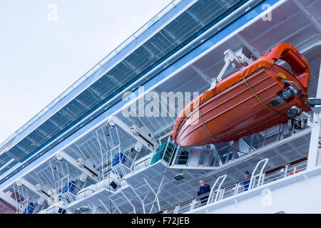 Caribbean Princess ancorato al Newport Rhode Island, U.S.A. Foto Stock