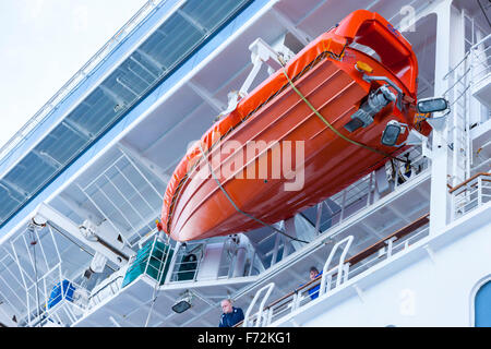Caribbean Princess ancorato al Newport Rhode Island, U.S.A. Foto Stock
