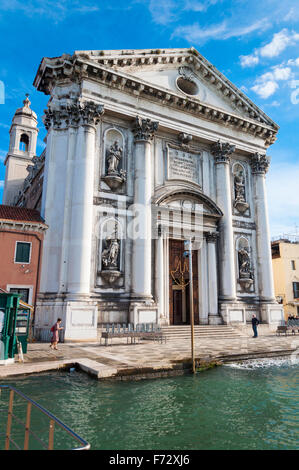 Chiesa di Santa Maria del Rosario o Gesuati chiesa a Venezia, Italia Foto Stock