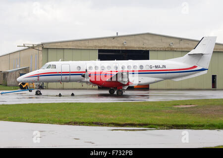 Eastern Airways British Aerospace Jetstream G-MAJN presso l'aeroporto di Inverness, Scotland. Foto Stock