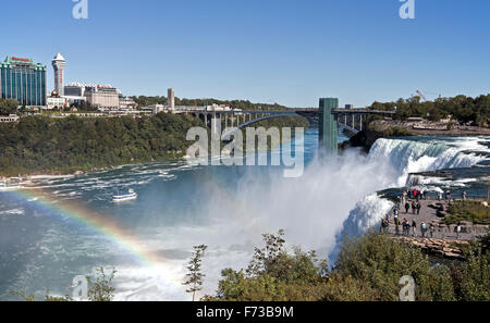 Cascate del Niagara, nello Stato di New York Foto Stock