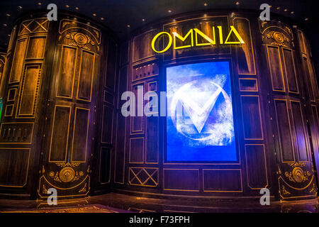 La Omnia Night club di cesari palace hotel di Las Vegas Foto Stock