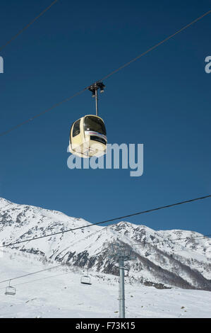 Ovovia, gulmarg, Kashmir India, Asia Foto Stock