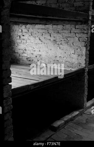 Polonia, Birkenau camp Foto Stock