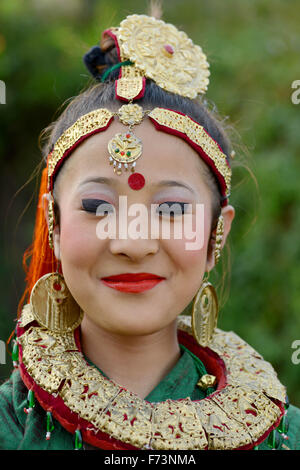 Donna tribale, Sikkim, India, Asia, signor#786 Foto Stock