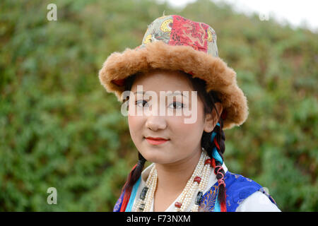 Donna tribale, Sikkim, India, Asia, signor#786 Foto Stock