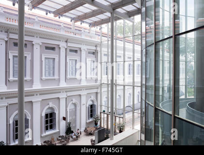 Moderna estensione al Museo Nazionale di Singapore, 2005, da W Architetti, SE Asia Foto Stock