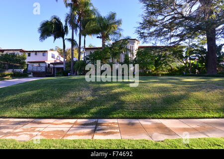 Linden Drive a Beverly Hills Los Angeles. Foto Stock