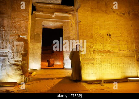 Egitto - Kom Ombo, Tempio di Sobek Foto Stock