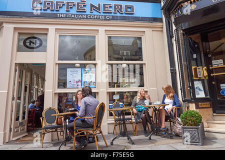 Caffe Nero in bagno, Somerset England Regno Unito Regno Unito Foto Stock