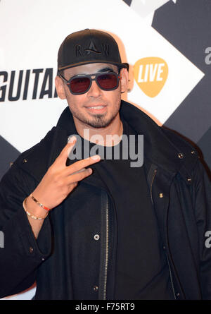 Il 2015 MTV EMAS (European Music Awards) tenutosi presso il Mediolanum Forum di Milano - Arrivi con: Afrojack Dove: Milano, Italia Quando: 25 Ott 2015 Foto Stock