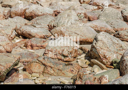 Rocce background per essere utilizzati nella produzione di materiali compositi, queste sono pietre nella natura Foto Stock