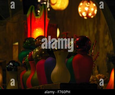 Le decorazioni di Natale in San Miguel De Allende, Messico. Foto Stock