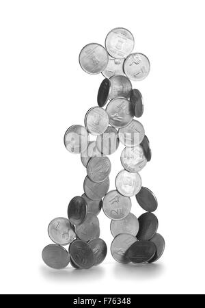 equilibrio equilibrio equilibrio equilibrio tensione stabilità stabile Foto Stock