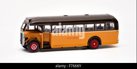 Leyland Tiger TS8 Bus East Midland Rt 2 Retford sacale bus modello Foto Stock
