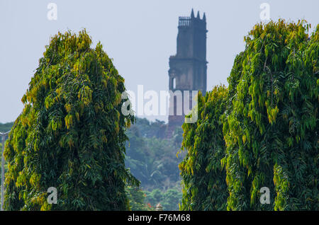 Vecchio Goa, India, panorama della città Foto Stock