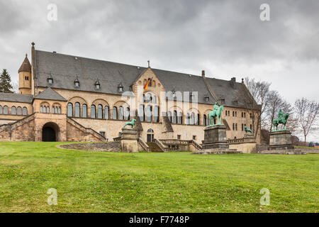 Kaiserpfalz, Goslar Imperial Palace Foto Stock