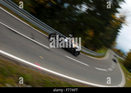 RILEY Classic Car - Hill climb Bad Hindelang, Baviera, Germania Foto Stock