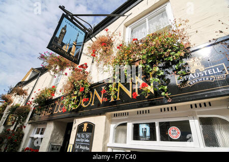 Il London Inn Public House, Padstow, Cornwall, Regno Unito Foto Stock