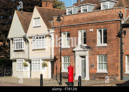 Edifici del periodo, Preston Street, Faversham Kent, England, Regno Unito Foto Stock