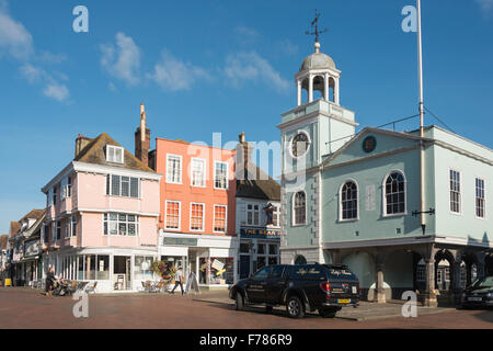 La Guildhall, Market Place, Faversham Kent, England, Regno Unito Foto Stock