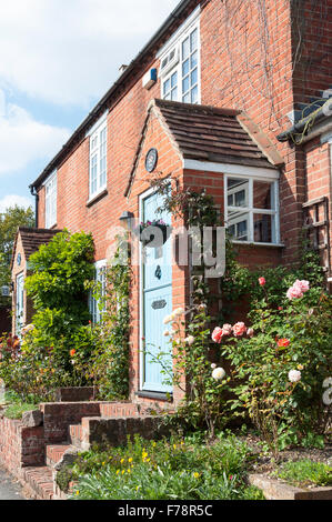 Periodo cottages, Church Street, Chalfont St Giles Buckinghamshire, Inghilterra, Regno Unito Foto Stock