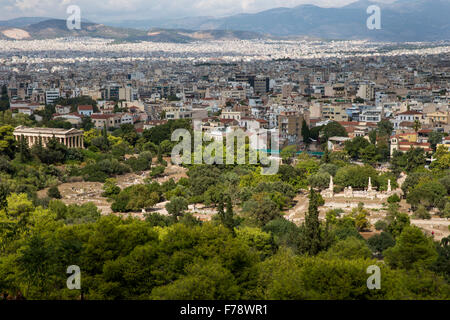 Atene, Grecia, Mercoledì, 23 settembre 2015. Foto Stock