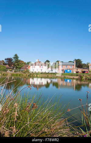 Stagno su West, Comune di Gerrard Cross, Buckinghamshire, Inghilterra, Regno Unito Foto Stock