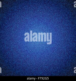 Abstract blue jeans denim texture. Illustrazione Vettoriale Illustrazione Vettoriale
