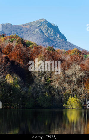 Santa Fe del Montseny, Parco Naturale del Montseny. Foto Stock