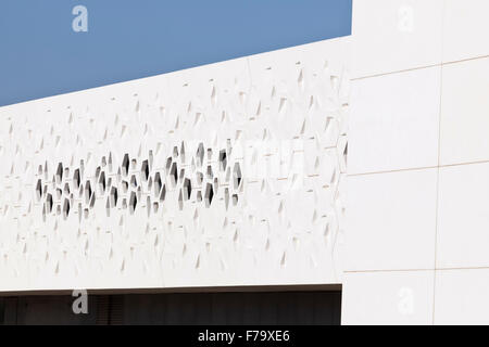 Vista in elevazione frontale del Centro di Arte Contemporanea Cordoba, Andalusia. Foto Stock