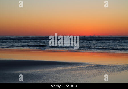 Appena dopo il tramonto a Tierra Del Mar, Oregon, U.S.A. Foto Stock