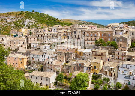 Ragusa Ibla (Città bassa), Sicilia, Italia UNESCO Foto Stock