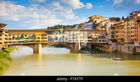 Firenze, Toscana, Italia - Bidge Ponte Vecchio Foto Stock