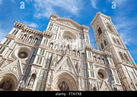 Cattedrale di Santa Maria del Fiore, Firenze, Toscana, Italia Foto Stock