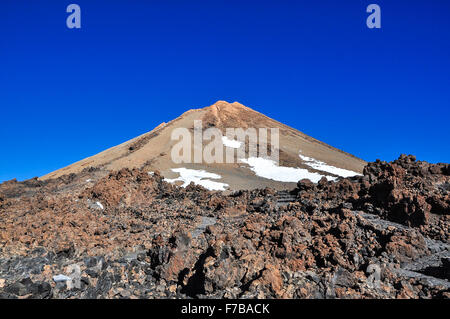 Picco di El vulcano Teide Foto Stock