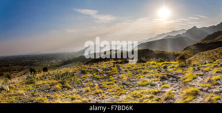 Khyber Pass nel nord-ovest del Pakistan Foto Stock