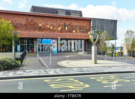 The Potteries Museum & Art Gallery, Hanley, Stoke on Trent Foto Stock