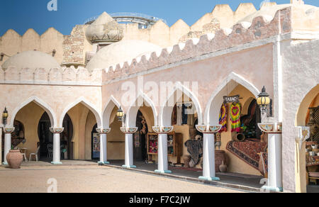 Geometria tipica della lingua araba e medio orientale architettura. Foto Stock