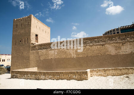 Bur Dubai Souk, Bur Dubai, Dubai Creek di Dubai, Emirati Arabi Uniti Foto Stock