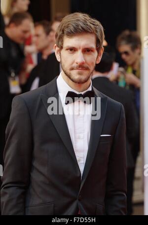 Matteo Baynton arrivando a Arqiva British Academy Awards di televisione. Foto Stock