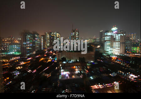L'immagine della Skyline di Mumbai è stata presa a Mumbai. Foto Stock