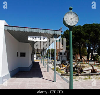 Trelew stazione ferroviaria, Historic Site, musuem. Foto Stock