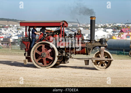 1926 Classe Marshall S 5nhp 10-rullo ton n. 80608 "Omon". Reg. No. FG 1191, presso il grande Dorset fiera del vapore, Tarrant Hinton, UK. Foto Stock