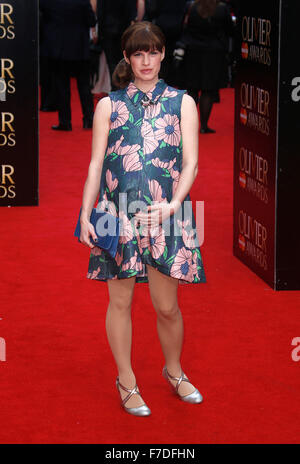 12 apr 2015 - Londra, Inghilterra, Regno Unito - Jemina Rooper frequentando il Olivier Awards 2015, Royal Opera House Covent Garden Foto Stock