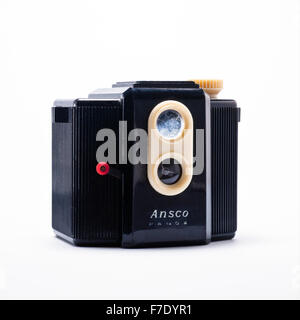 Plastica vintage 'Ansco Panda' fotocamera da anni cinquanta e sessanta Foto Stock