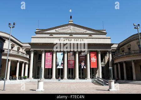 Teatro Solis, Montevideo, Uruguay Foto Stock