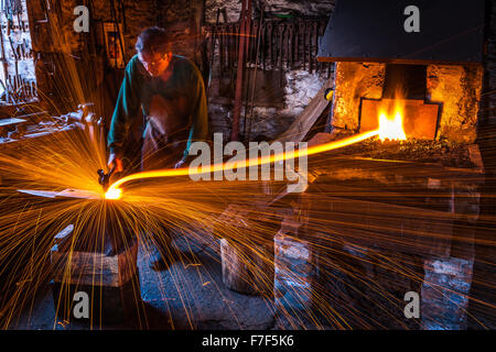 La fucina di fonderia Foto Stock