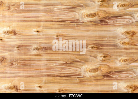 Legno giallo texture con modelli naturali Foto Stock